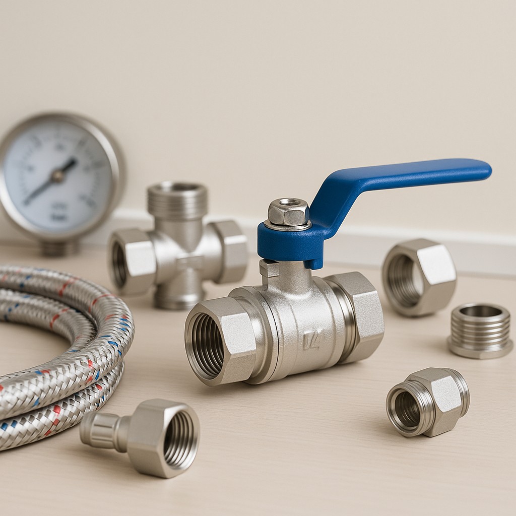 Erkende loodgieter controleert leidingen onder wastafel in moderne badkamer Utrecht