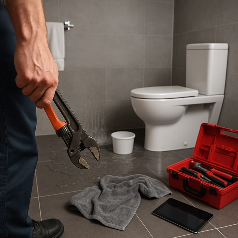 Loodgieter in Utrecht repareert lekkende leiding met professioneel gereedschap tijdens spoedinterventie